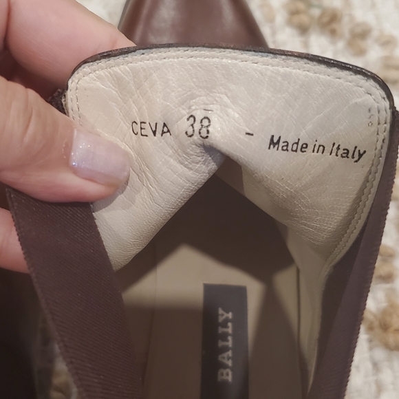 Bally genuine leather booties size 38 - Picture 5 of 5